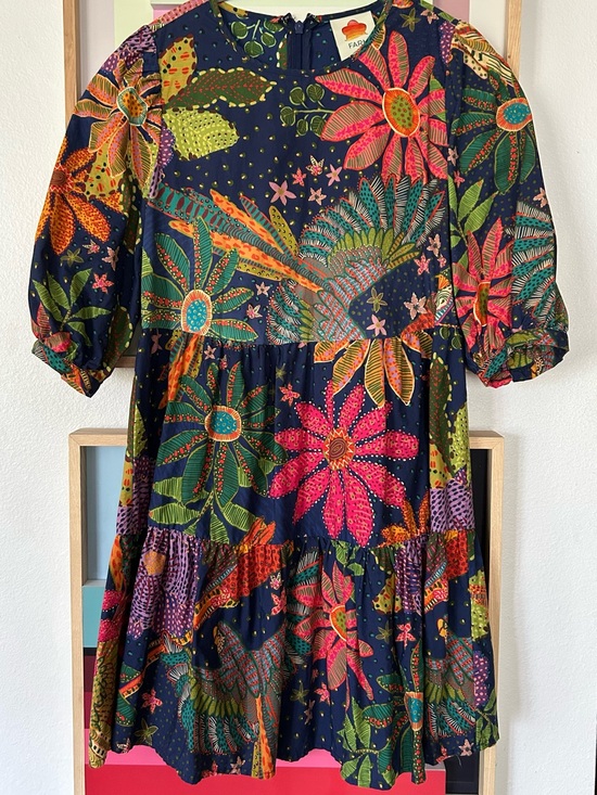 FARM Rio Dresses & Skirts - Farm Rio Organic Cotton Mini Dress - Vibrant Multi XS